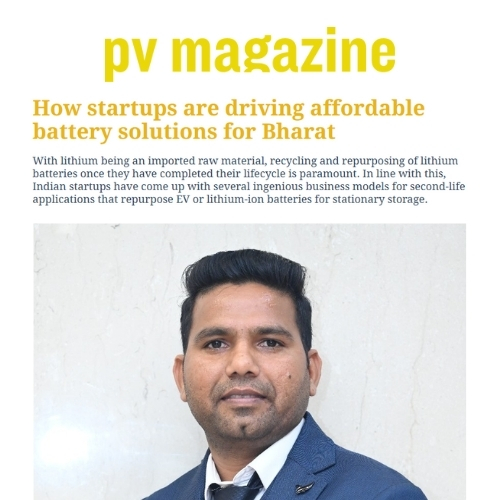 How Startups Are Driving Affordable Battery Solutions for Bharat